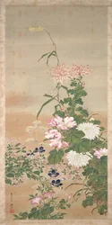 Fleurs en automne, 1826